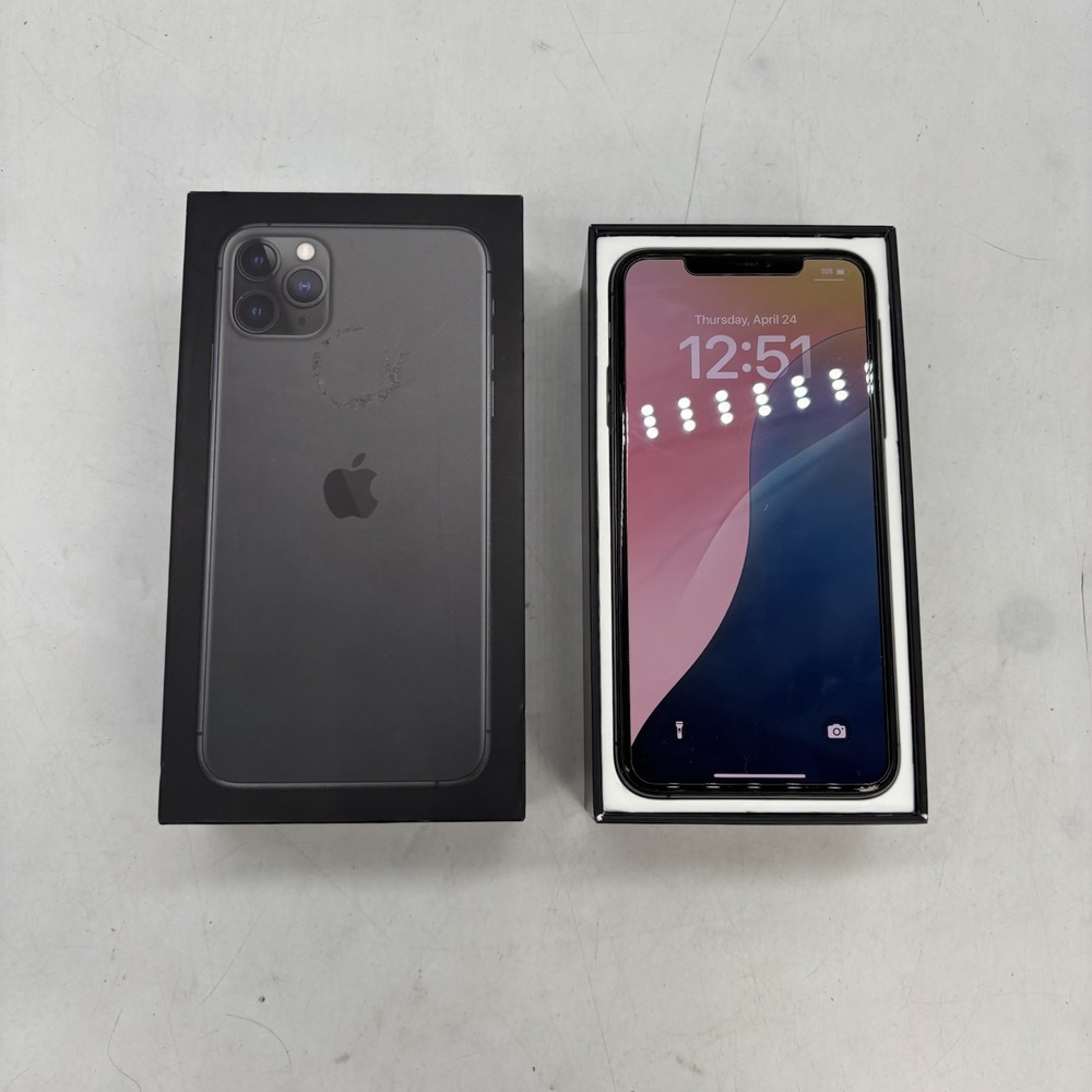 Apple iPhone 12 Pro Max 256GB Graphite A2342 MG9F3LL/A With Box Unlocked Works